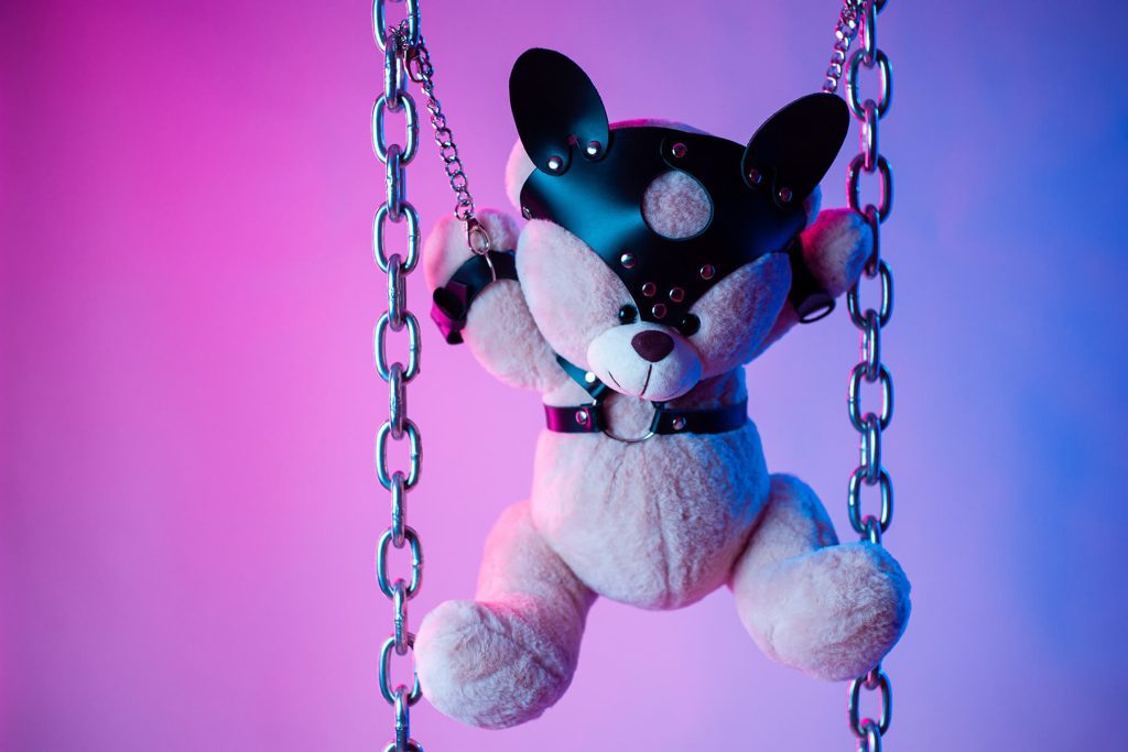 A bear dressed up in kinky style. Navigating the World of Kink and BDSM: A Counsellor's Perspective